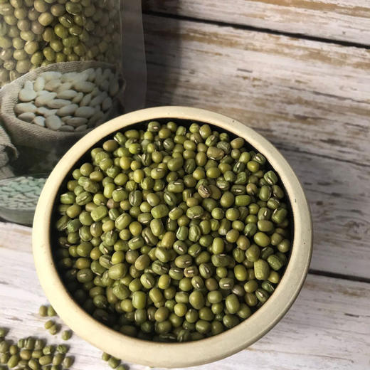 【消暑必备】黑龙江特级绿豆，无需泡发，出沙率好 商品图1