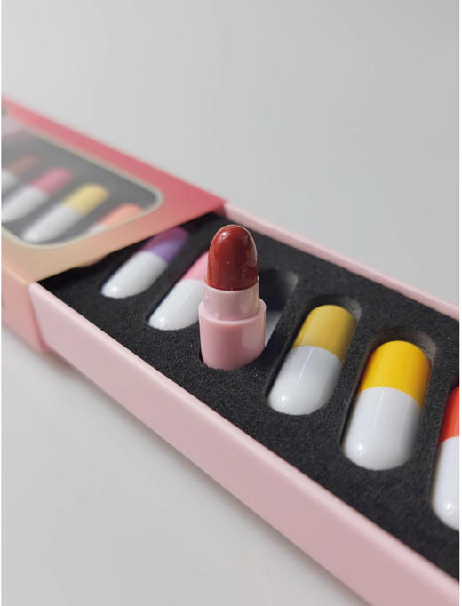 【清仓好价】JULIA POP药丸唇膏迷你小口红套盒12色 商品图5