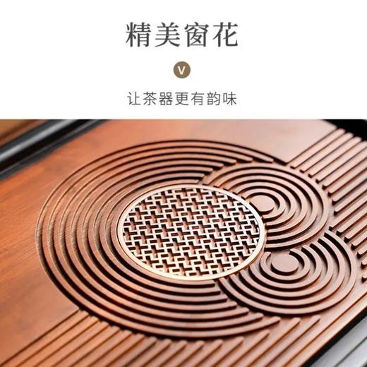 【样品特惠3.5折，仅1件，无货退款】祥福重竹茶盘长方形茶台干泡台办公室家用(66*25.6*4.5cm)【不支持补差，非质量问题不退不换】S 商品图5