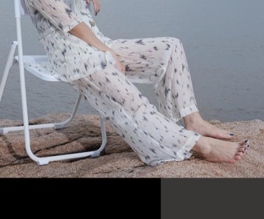 臣禾花染休闲裤K212061906 商品图1