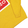 KENZO 高田贤三 女士 Kenzo Paris 徽标嵌花针织羊毛针织衫 黄色 FD62 PU431 3LA 40 商品缩略图3