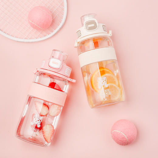 TeenieWeenie城市生活运动水杯大容量吨桶吨tritan便携运动水壶吸管杯 商品图3