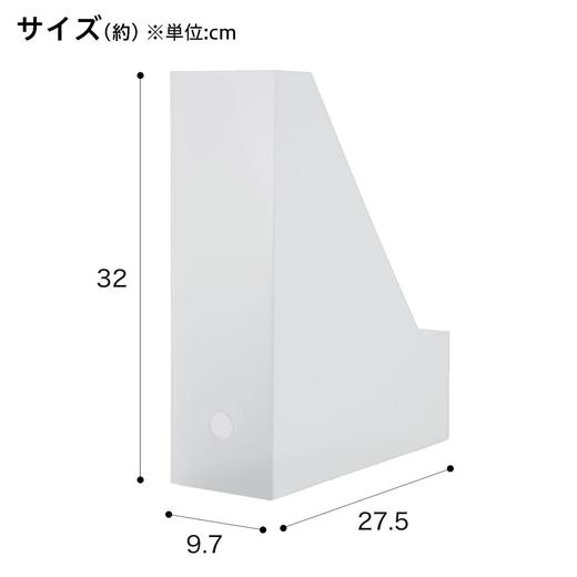 N-A4文件收纳立盒 透明 商品图7