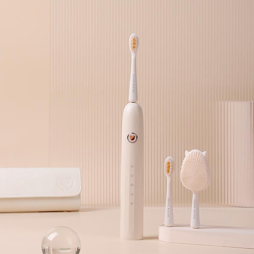 TeenieWeenie小熊声波电动牙刷成人全自动充电礼盒套装TW-T02 商品图1