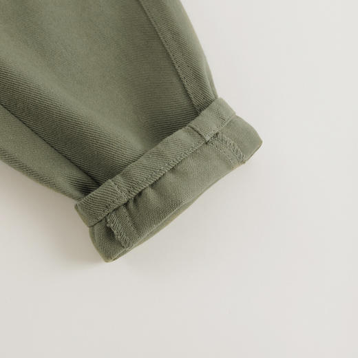 【马克珍妮 芦芙】秋装新款 分割设计感纯棉萝卜裤 231778 商品图5