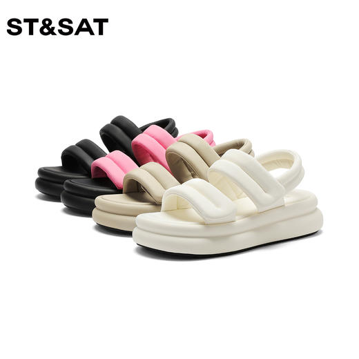 星期六厚底百搭运动沙滩凉鞋SS32115B99 商品图6