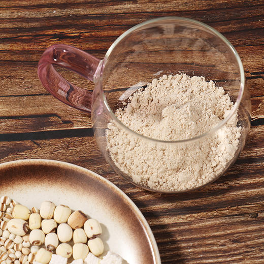 古方四神汤食养 莲子茯苓芡实薏米山药  低温烘焙磨粉 五大零添加 10袋装/盒 商品图7