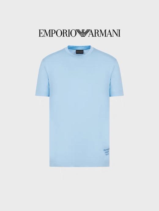 Sao得嘞～23夏季新款阿玛尼简约植绒老头衫正品保真 商品图1