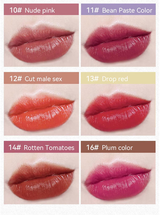 【清仓好价】JULIA POP药丸唇膏迷你小口红套盒12色 商品图4