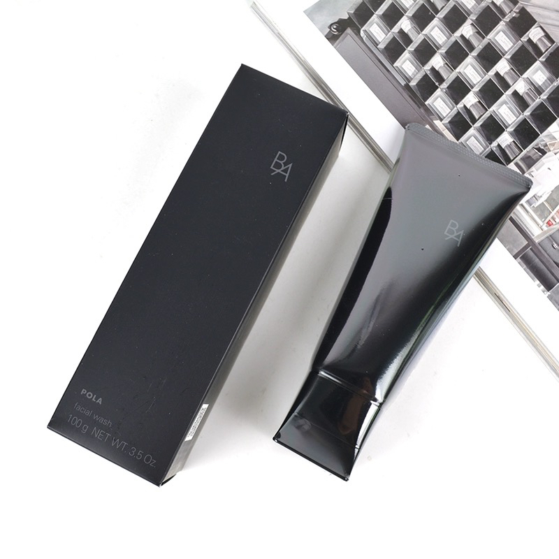 贵妇下凡！新版！POLA第六代黑BA洗面奶保湿抗糖化100g