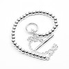 EnSage Ball Link Chain Necklace 925银 日本手工 拼接OT项链 商品缩略图4