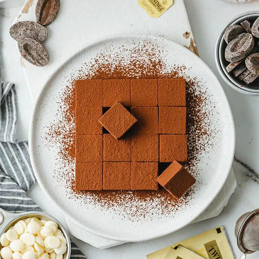 巧克巧蔻 生巧克力120g*2盒 原味/抹茶生巧 纯可可脂 情人节送女朋友 商品图7