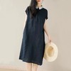 女麻连衣裙8209 商品缩略图4