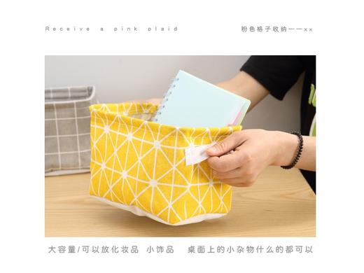 【家居百货】💥买一送一！💰9.9包邮🤩【日系小清新迷你桌面收纳筐】 收纳王炸来了❗❗桌面收纳神器用在宿舍或者房间都很合适 商品图13