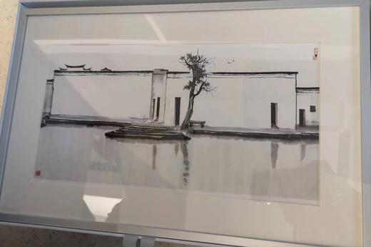 吴冠中高级复刻版画《双燕》（小） 商品图0