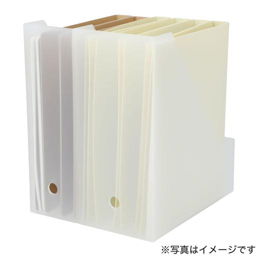 N-A4文件收纳立盒 宽 透明 商品图6