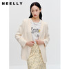 NEELLY纳俪商场同款纯色通勤上衣早秋新款一粒扣无领气质西装外套N23081C01085 商品缩略图2