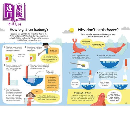 【中商原版】尤斯伯恩 在家也能玩的科学实验 Science Experiments 儿童科学实验指南 物理知识科普 英文原版 进口图书Usborne 商品图3