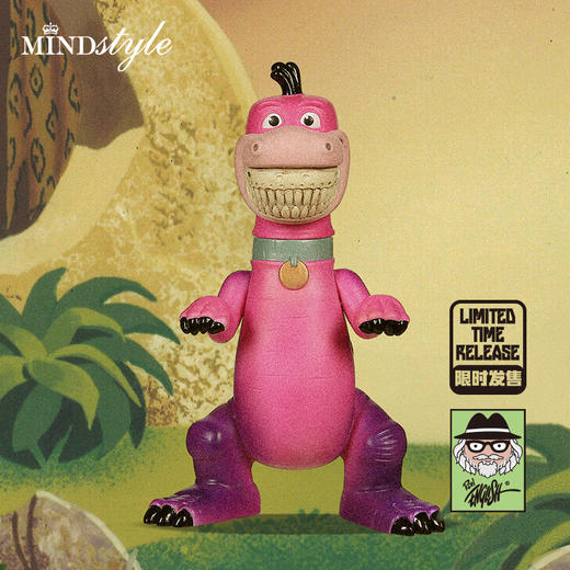 MINDstyle Hanna Barbera x Ron English Dino 小恐龙艺术收藏手办摆件 2729 商品图1