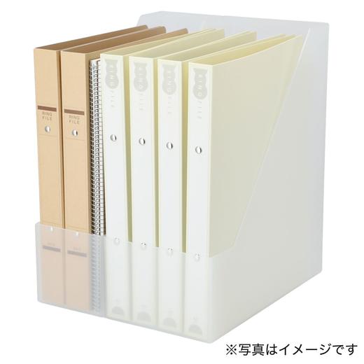 N-A4文件收纳立盒 宽 透明 商品图7