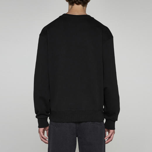 KENZO 高田贤三 男士徽标印花棉质长袖卫衣 黑色 FD65 SW072 4MG 99J 商品图2