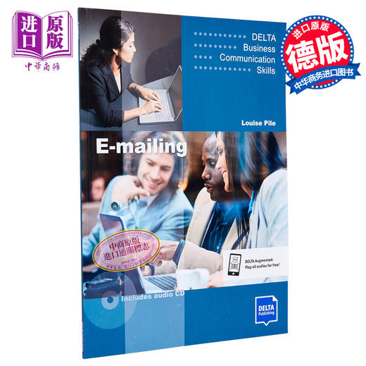 【中商原版】商务沟通技巧系列 发送电子邮件B1-B2课程 含音频 E-mailing B1-B2 Coursebook Business Communication Skills 商品图0