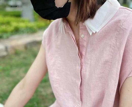 女麻连衣裙8209 商品图1