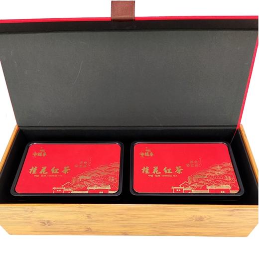 咏福春一品茶园桂花红茶绿茶100g  山水缘 商品图2