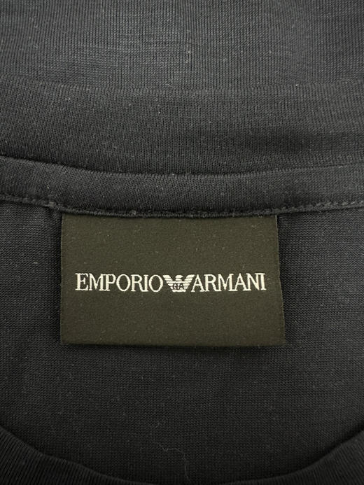 Sao得嘞～23夏季新款阿玛尼简约植绒老头衫正品保真 商品图13