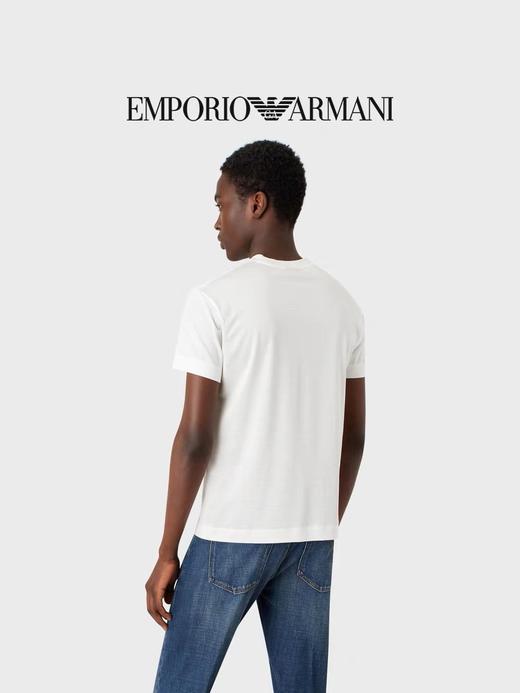 Sao得嘞～23夏季新款阿玛尼简约植绒老头衫正品保真 商品图6