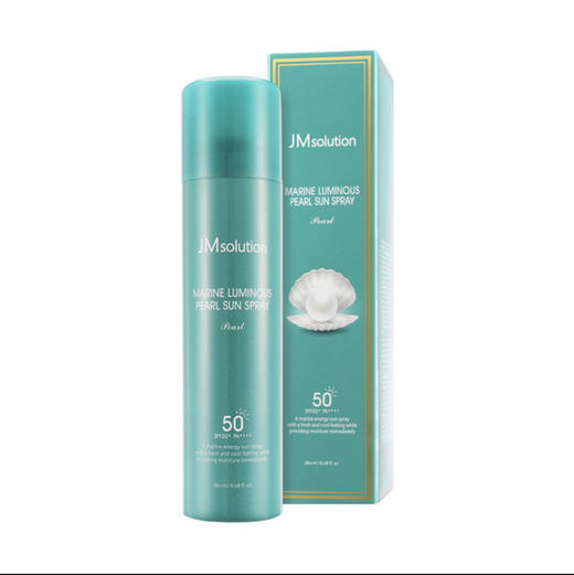 JMsolution·水晶海洋珍珠防晒喷雾透明清爽防紫外线隔离防水亮白·180ml(珍珠) 商品图0
