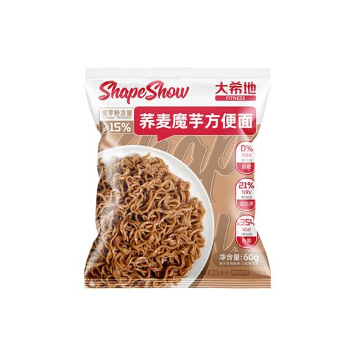 DT大希地shapeshow形秀荞麦魔芋方便面60g*20 商品图6