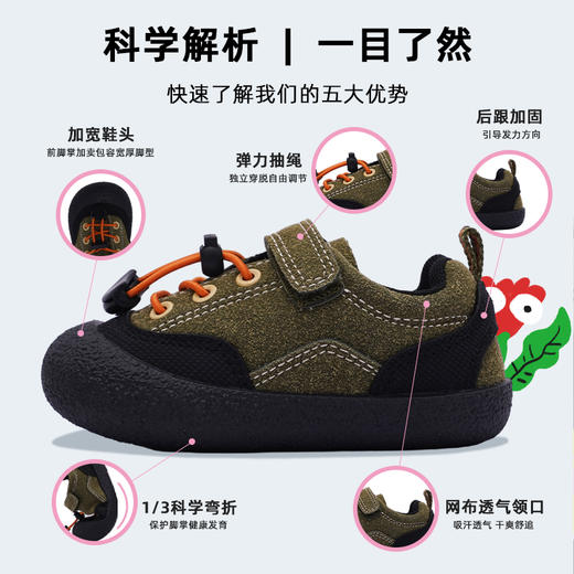 软底儿童户外鞋1656 商品图3