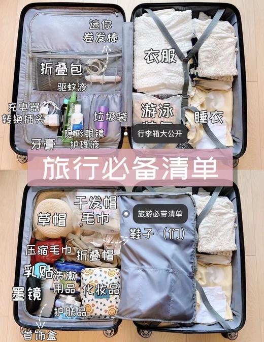 旅行收纳袋6件套   分装衣服  便携内衣出差 商品图2