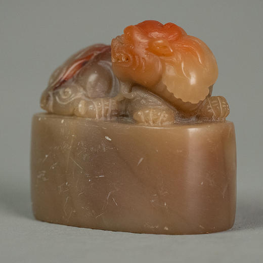 清 芙蓉石兽钮印章 商品图2
