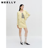 NEELLY纳俪商场同款黄色A字裙早秋新款遮胯通勤百搭显瘦半身裙女N23081E01095 商品缩略图1
