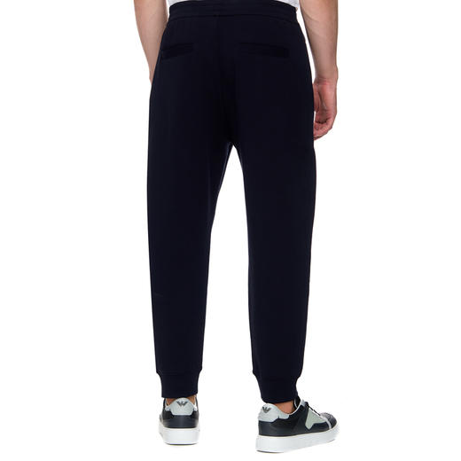【二】EMPORIO ARMANI 阿玛尼 男士棉质休闲运动裤 深蓝色 8N1PT0 1JHSZ 0920 商品图2