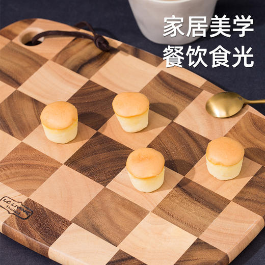 泰国进口LC LIVING相思木切菜板无漆无蜡粘板家用切水果砧板厨房案板 商品图3