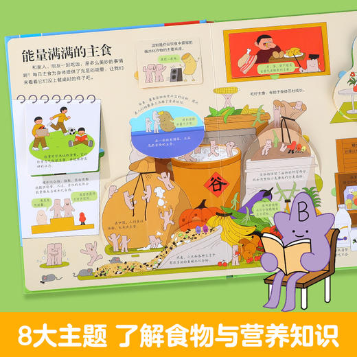 乐乐趣揭秘翻翻书系列 揭秘营养 商品图3
