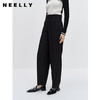 NEELLY纳俪商场同款通勤宽松直筒裤休闲裤早秋新款时尚百搭长裤女N23081H01093 商品缩略图1