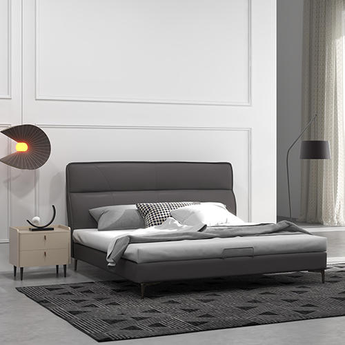 顾家家居整装 现代极简 皮艺软床 KZ.B1011PQ1家系·悸动 商品图0