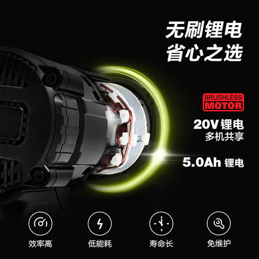 威克士工业级无刷强力电动扳手WU279 架子工专用大扭力重型电风炮 商品图3