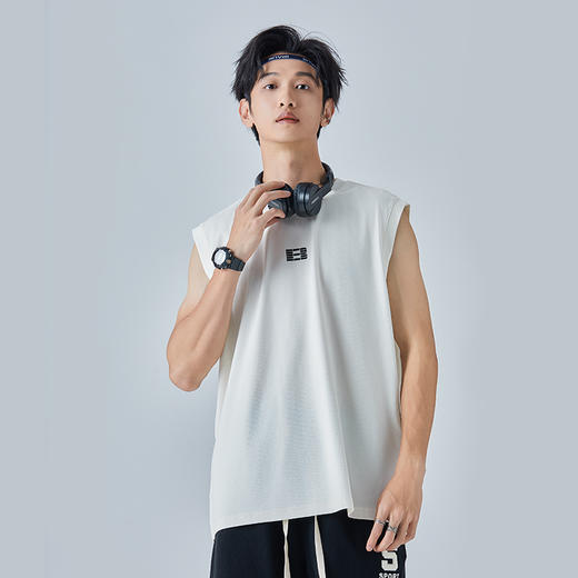 【断码清仓】HX 夏季圆领背心S109320017101/02 商品图0