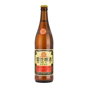 雪花醇香啤酒(老雪)640ml