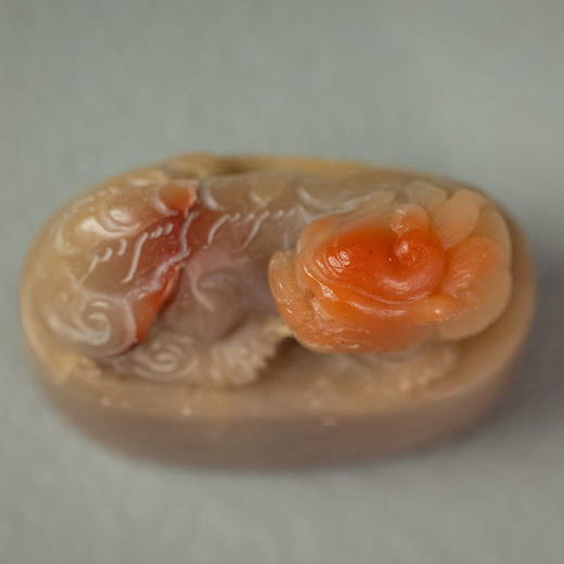 清 芙蓉石兽钮印章 商品图1