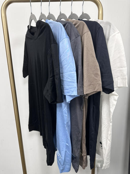 Sao得嘞～23夏季新款阿玛尼简约植绒老头衫正品保真 商品图14