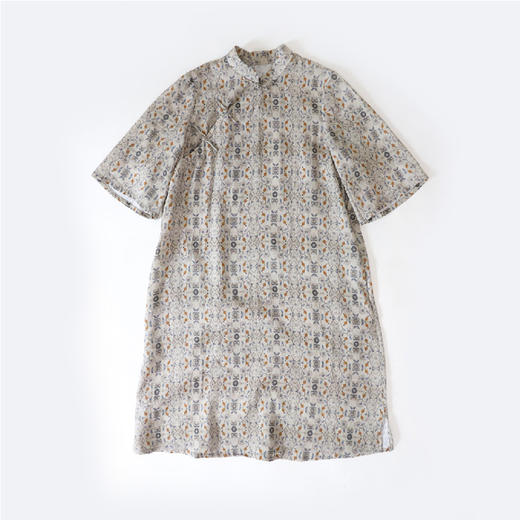 米马设计 人间有味是清欢 日常穿的宽松旗袍裙 商品图4