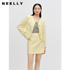 NEELLY纳俪商场同款黄色A字裙早秋新款遮胯通勤百搭显瘦半身裙女N23081E01095 商品缩略图2