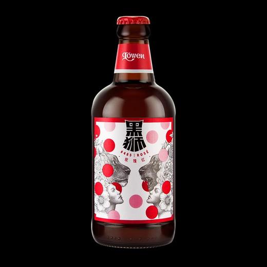 雪花黑狮玫瑰红型啤酒330ml/瓶 商品图2