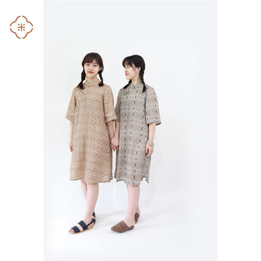 米马设计 人间有味是清欢 日常穿的宽松旗袍裙 商品图1